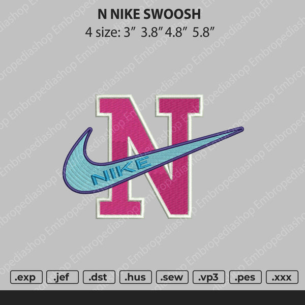 nike swoosh logo pink